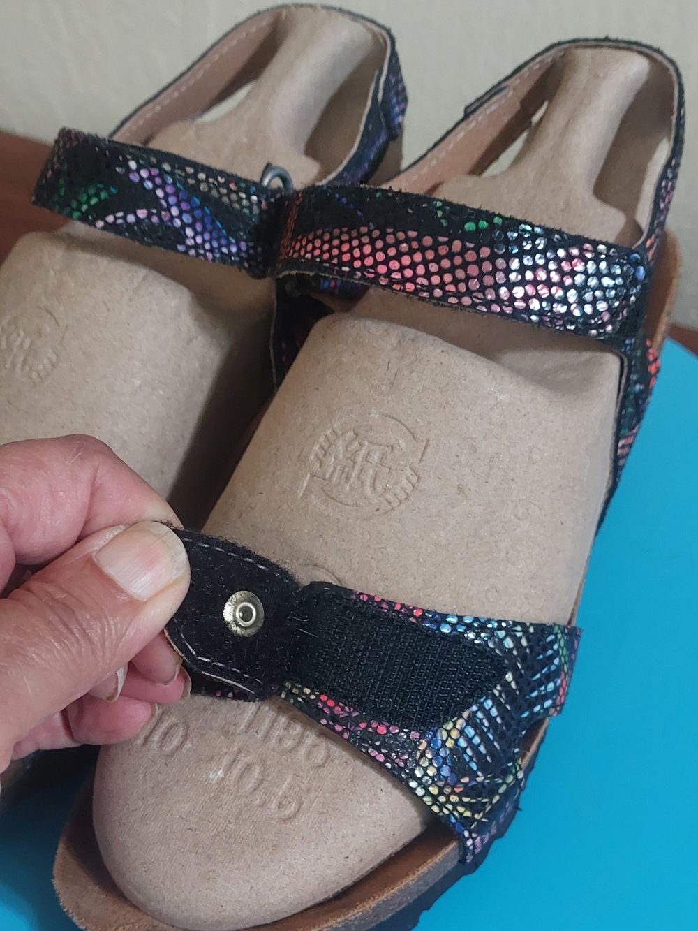 Spring Step Comfort Leather Sandals - Picture 4 of 12